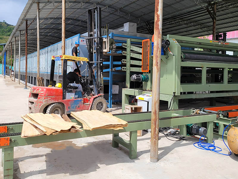 veneer drying