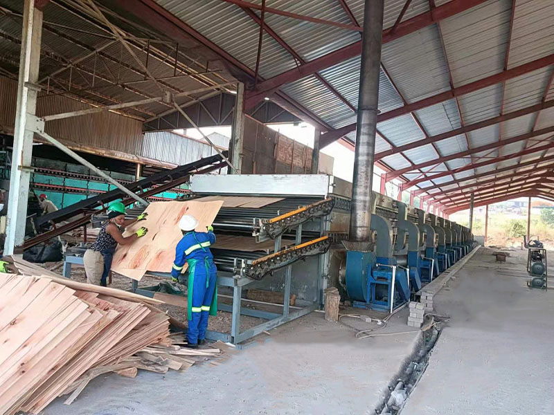 veneer drying