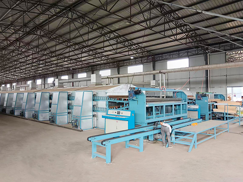 Continuous Veneer Drying Machine